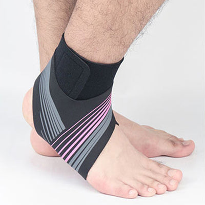 Adjustable sports ankle guard