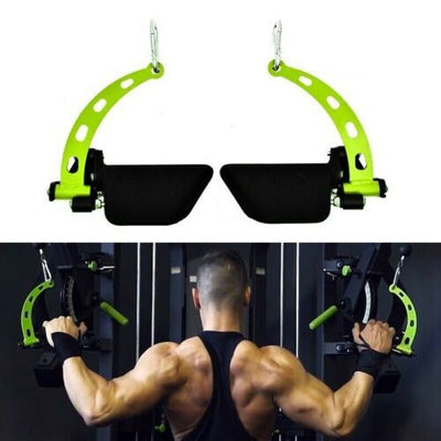 Gym Fitness Lat Pulldown Rowing Bar Pulley Cable Machine