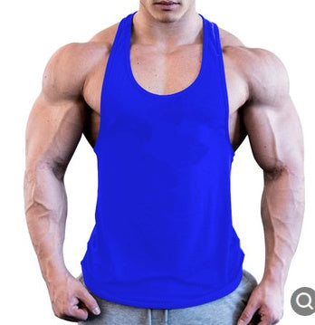 Gym Men Muscle Sleeveless Shirt Tank Top