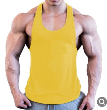 Gym Men Muscle Sleeveless Shirt Tank Top