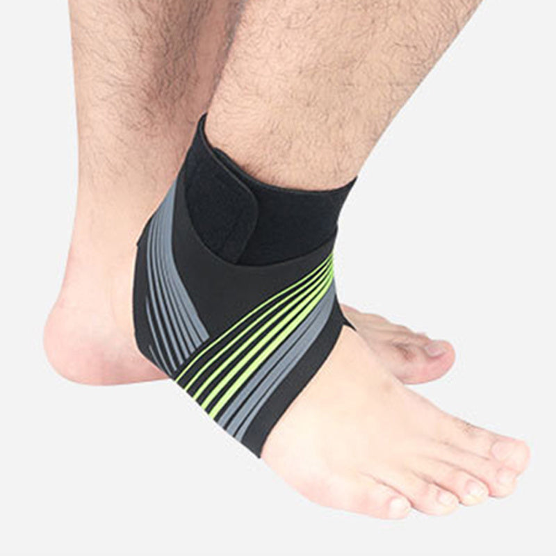 Adjustable sports ankle guard