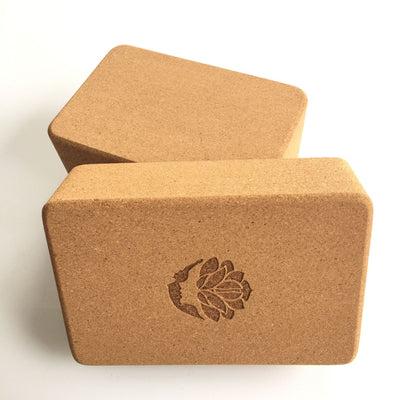 High Density Thickening Minimalist Cork Yoga Block