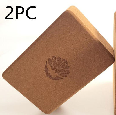 High Density Thickening Minimalist Cork Yoga Block