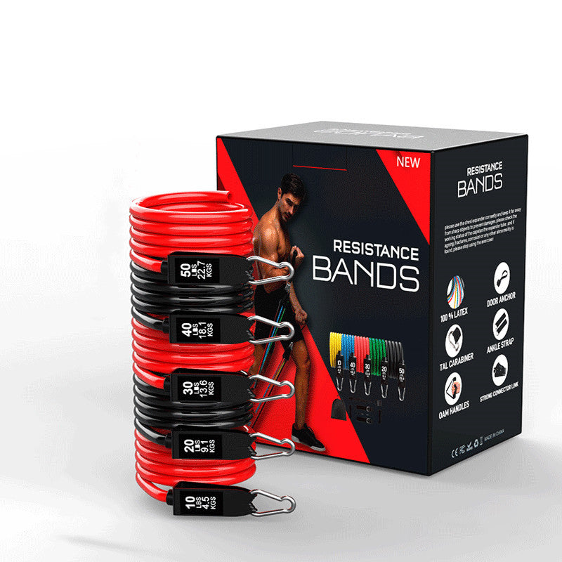 Exercises Resistance Bands Stretch Training Yoga Band