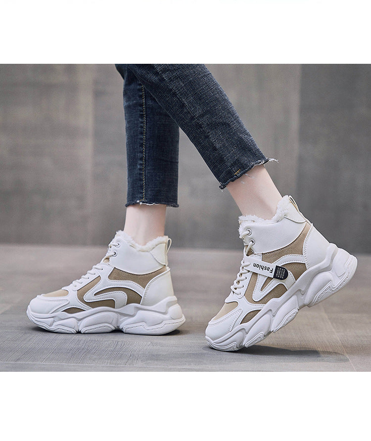 Women's Warm High Top Sneakers